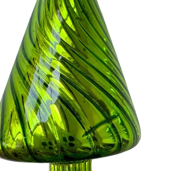 Crate and Barrel Blown Glass Holiday Tree Placecard Holders | 3 Sets, 12 Total - Picture 10 of 10